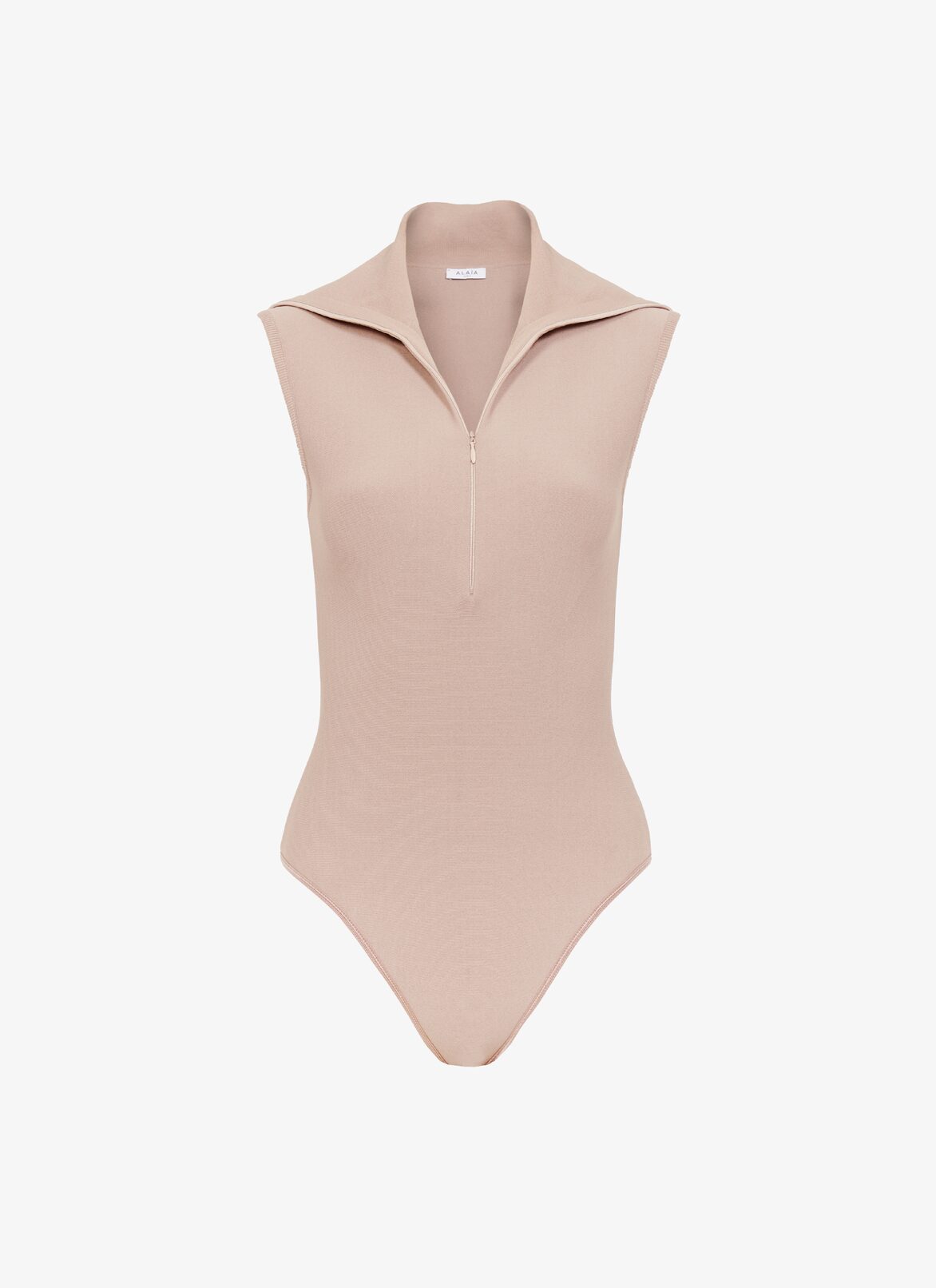 Body a collo alto Angie ALAÏA BODY A COLLO ALTO ANGIE NUDE